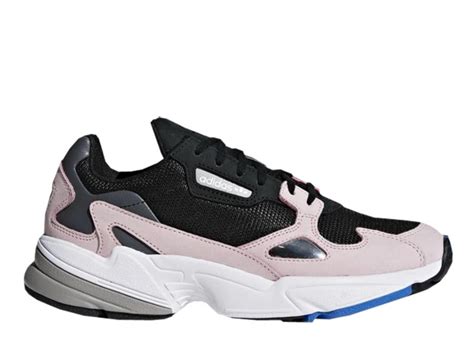 adidas falcon core black pink.